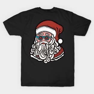 Santa Claus Wearing Sunglasses T-Shirt